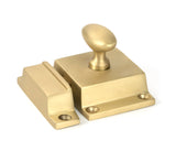 From The Anvil - Satin Brass Cabinet Latch | Sku. 51209 | Trade Door Handles.