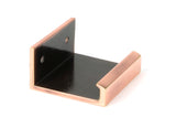 From The Anvil - Polished Bronze 50mm Plain Edge Pull | Sku. 51217 | Trade Door Handles.