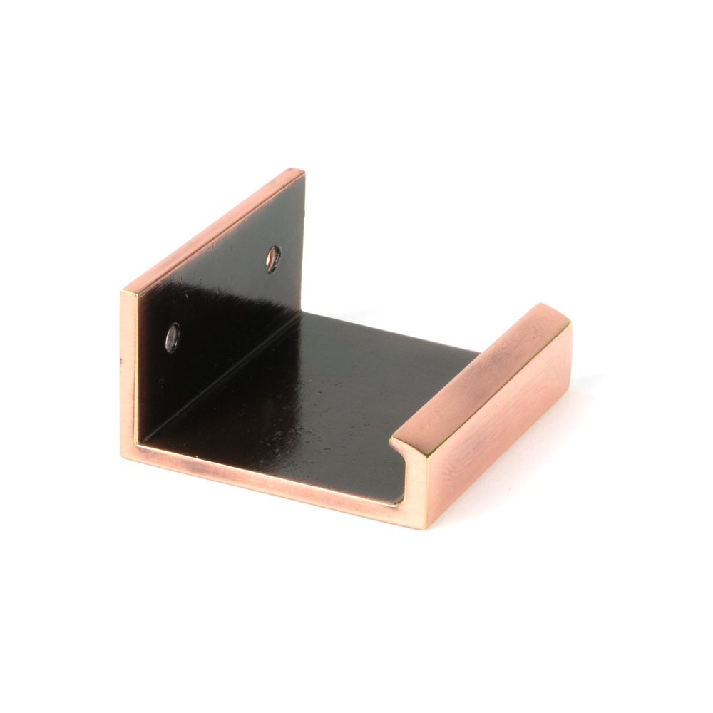 From The Anvil - Polished Bronze 50mm Plain Edge Pull | Sku. 51217 | Trade Door Handles.