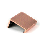 From The Anvil - Polished Bronze 50mm Plain Edge Pull | Sku. 51217 | Trade Door Handles.