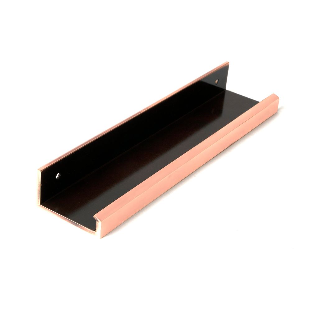 From The Anvil - Polished Bronze 200mm Plain Edge Pull | Sku. 51219 | Trade Door Handles.