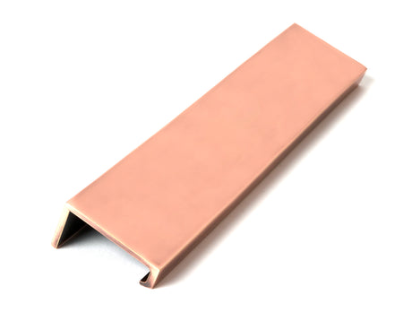 From The Anvil - Polished Bronze 200mm Plain Edge Pull | Sku. 51219 | Trade Door Handles.