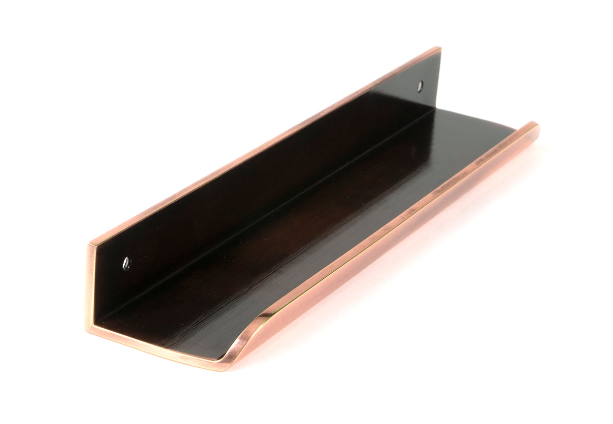From The Anvil - Polished Bronze 200mm Moore Edge Pull | Sku. 51222 | Trade Door Handles.