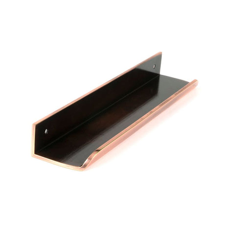 From The Anvil - Polished Bronze 200mm Moore Edge Pull | Sku. 51222 | Trade Door Handles.