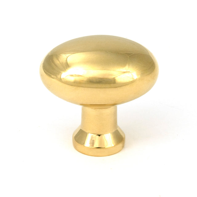 From The Anvil - Polished Brass Moore Cabinet Knob - 38mm | Sku. 51225 | Trade Door Handles.