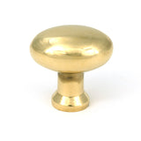 This is an image of From The Anvil - Aged Brass Moore Cabinet Knob - 38mm available to order from Trade Door Handles in Kendal.