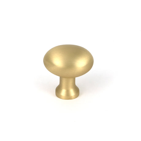 From The Anvil - Satin Brass Moore Cabinet Knob - 25mm | Sku. 51229 | Trade Door Handles.