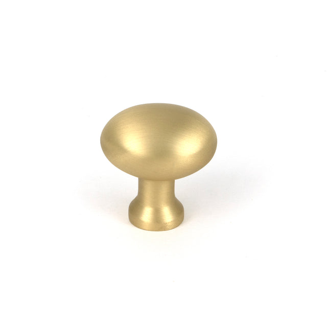 From The Anvil - Satin Brass Moore Cabinet Knob - 25mm | Sku. 51229 | Trade Door Handles.