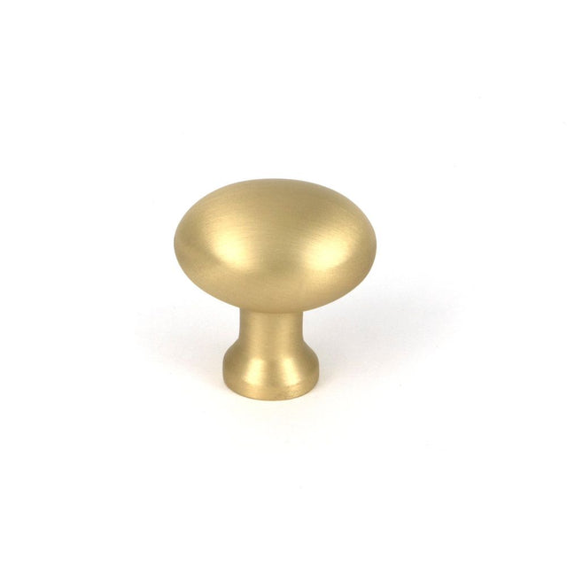 From The Anvil - Satin Brass Moore Cabinet Knob - 25mm | Sku. 51229 | Trade Door Handles.