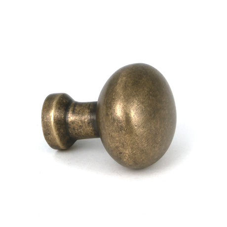 From The Anvil - Burnished Brass Moore Cabinet Knob - 25mm | Sku. 51232 | Trade Door Handles.