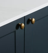 From The Anvil - Burnished Brass Moore Cabinet Knob - 38mm | Sku. 51234 | Trade Door Handles.