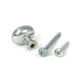 From The Anvil - Polished Chrome Moore Cabinet Knob - 25mm | Sku. 51235 | Trade Door Handles.