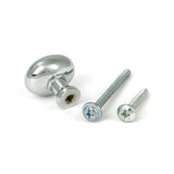 From The Anvil - Polished Chrome Moore Cabinet Knob - 25mm | Sku. 51235 | Trade Door Handles.