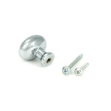 From The Anvil - Polished Chrome Moore Cabinet Knob - 32mm | Sku. 51236 | Trade Door Handles.