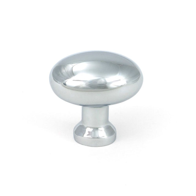 From The Anvil - Polished Chrome Moore Cabinet Knob - 32mm | Sku. 51236 | Trade Door Handles.
