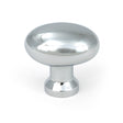From The Anvil - Polished Chrome Moore Cabinet Knob - 38mm | Sku. 51237 | Trade Door Handles.