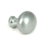From The Anvil - Satin Chrome Moore Cabinet Knob - 25mm | Sku. 51238 | Trade Door Handles.