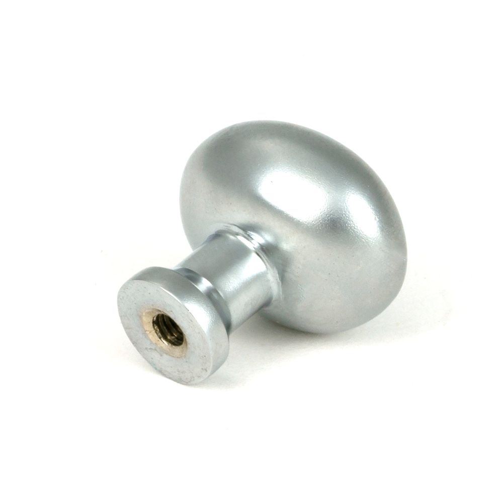 From The Anvil - Satin Chrome Moore Cabinet Knob - 25mm | Sku. 51238 | Trade Door Handles.