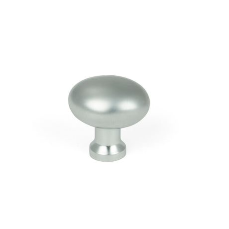 From The Anvil - Satin Chrome Moore Cabinet Knob - 25mm | Sku. 51238 | Trade Door Handles.