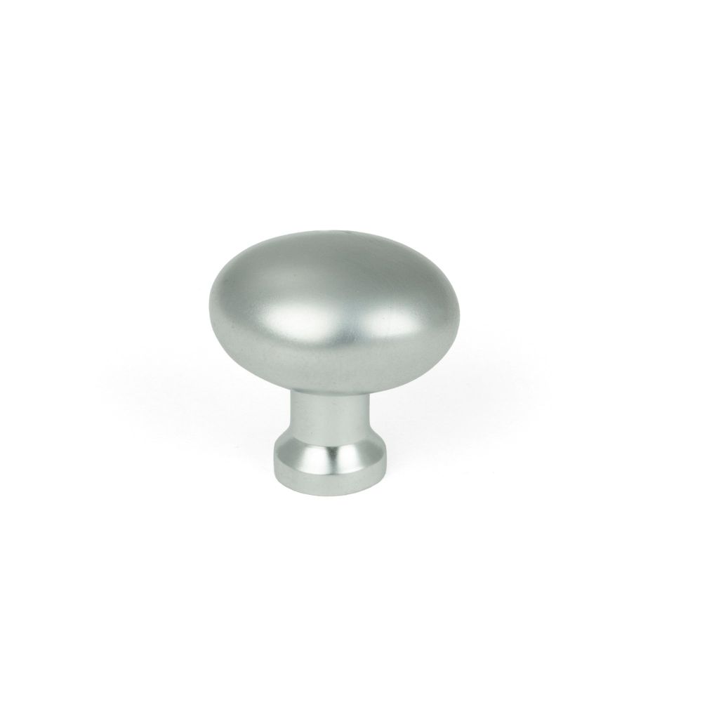 From The Anvil - Satin Chrome Moore Cabinet Knob - 25mm | Sku. 51238 | Trade Door Handles.