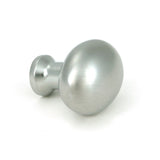 From The Anvil - Satin Chrome Moore Cabinet Knob - 32mm | Sku. 51239 | Trade Door Handles.