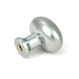 From The Anvil - Satin Chrome Moore Cabinet Knob - 32mm | Sku. 51239 | Trade Door Handles.