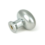 From The Anvil - Satin Chrome Moore Cabinet Knob - 32mm | Sku. 51239 | Trade Door Handles.
