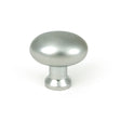 From The Anvil - Satin Chrome Moore Cabinet Knob - 32mm | Sku. 51239 | Trade Door Handles.