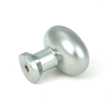 From The Anvil - Satin Chrome Moore Cabinet Knob - 38mm | Sku. 51240 | Trade Door Handles.