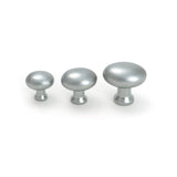 From The Anvil - Satin Chrome Moore Cabinet Knob - 38mm | Sku. 51240 | Trade Door Handles.