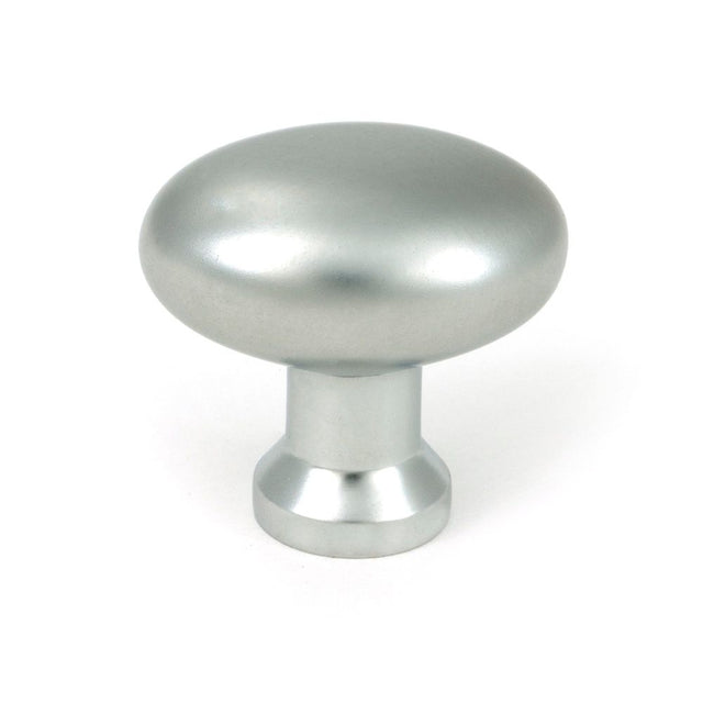 From The Anvil - Satin Chrome Moore Cabinet Knob - 38mm | Sku. 51240 | Trade Door Handles.