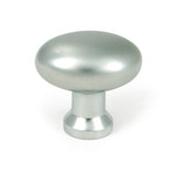 This is an image of From The Anvil - Satin Chrome Moore Cabinet Knob - 38mm available to order from Trade Door Handles in Kendal.