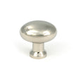 From The Anvil - Polished Nickel Moore Cabinet Knob - 32mm | Sku. 51242 | Trade Door Handles.