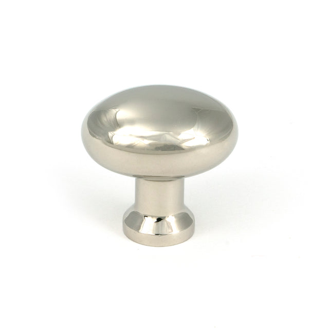 From The Anvil - Polished Nickel Moore Cabinet Knob - 32mm | Sku. 51242 | Trade Door Handles.