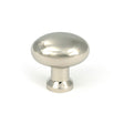From The Anvil - Polished Nickel Moore Cabinet Knob - 32mm | Sku. 51242 | Trade Door Handles.