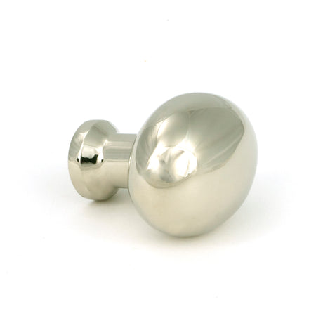 From The Anvil - Polished Nickel Moore Cabinet Knob - 38mm | Sku. 51243 | Trade Door Handles.