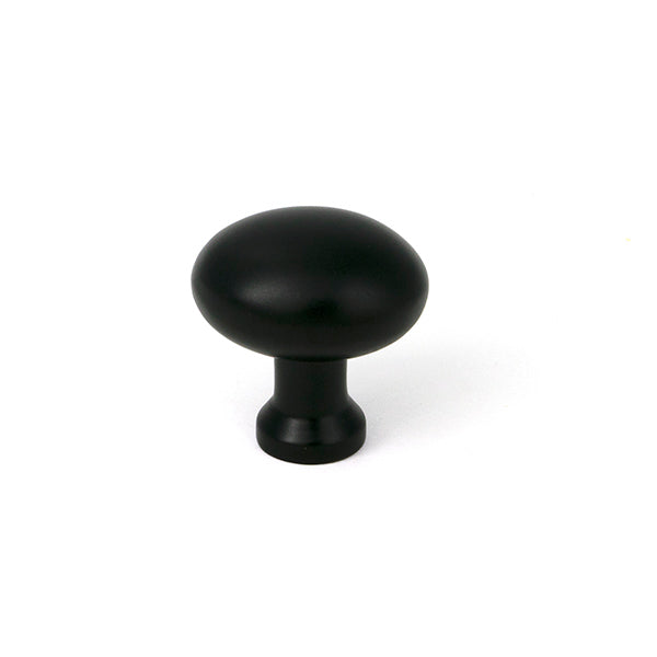 This is an image of From The Anvil - Aged Bronze Moore Cabinet Knob - 25mm available to order from Trade Door Handles in Kendal.