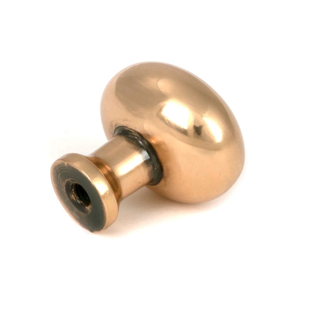 From The Anvil - Polished Bronze Moore Cabinet Knob - 25mm | Sku. 51247 | Trade Door Handles.