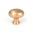 From The Anvil - Polished Bronze Moore Cabinet Knob - 32mm | Sku. 51248 | Trade Door Handles.