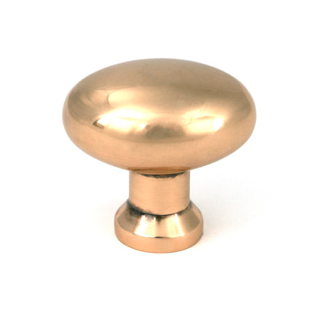 From The Anvil - Polished Bronze Moore Cabinet Knob - 38mm | Sku. 51249 | Trade Door Handles.