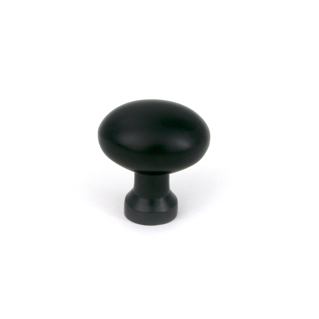 From The Anvil - Matt Black Moore Cabinet Knob - 25mm | Sku. 51250 | Trade Door Handles.