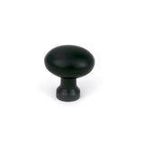 From The Anvil - Matt Black Moore Cabinet Knob - 25mm | Sku. 51250 | Trade Door Handles.
