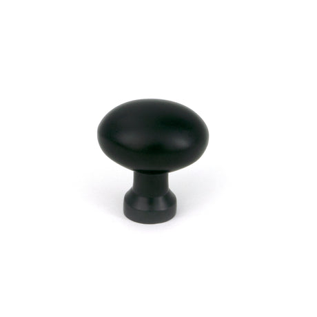 From The Anvil - Matt Black Moore Cabinet Knob - 25mm | Sku. 51250 | Trade Door Handles.