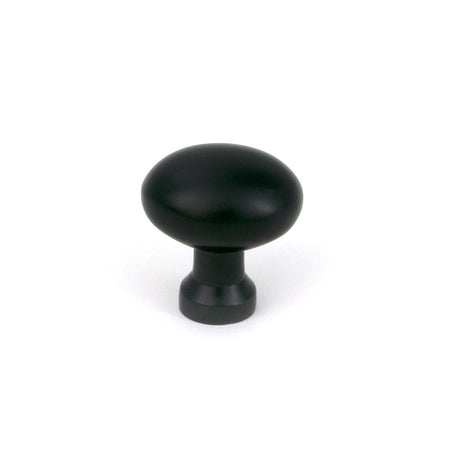 From The Anvil - Matt Black Moore Cabinet Knob - 25mm | Sku. 51250 | Trade Door Handles.