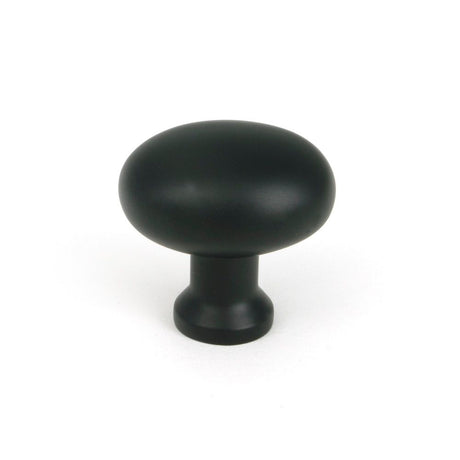 From The Anvil - Matt Black Moore Cabinet Knob - 32mm | Sku. 51251 | Trade Door Handles.