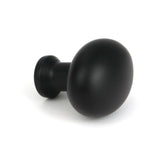 From The Anvil - Matt Black Moore Cabinet Knob - 38mm | Sku. 51252 | Trade Door Handles.