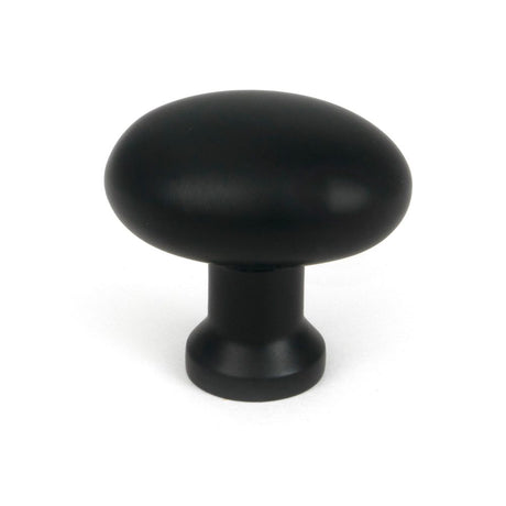 From The Anvil - Matt Black Moore Cabinet Knob - 38mm | Sku. 51252 | Trade Door Handles.