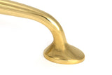 From The Anvil - Polished Brass Moore Pull Handle - Small