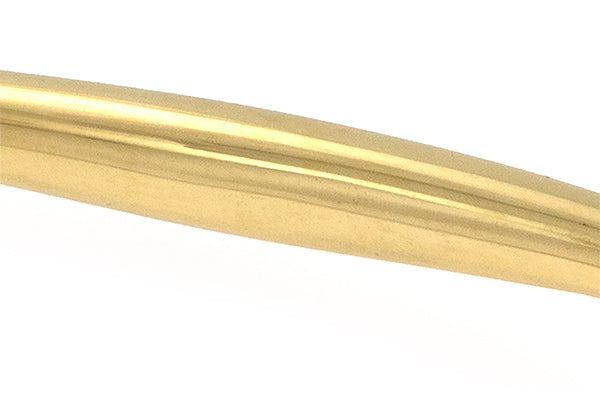 From The Anvil - Polished Brass Moore Pull Handle - Small