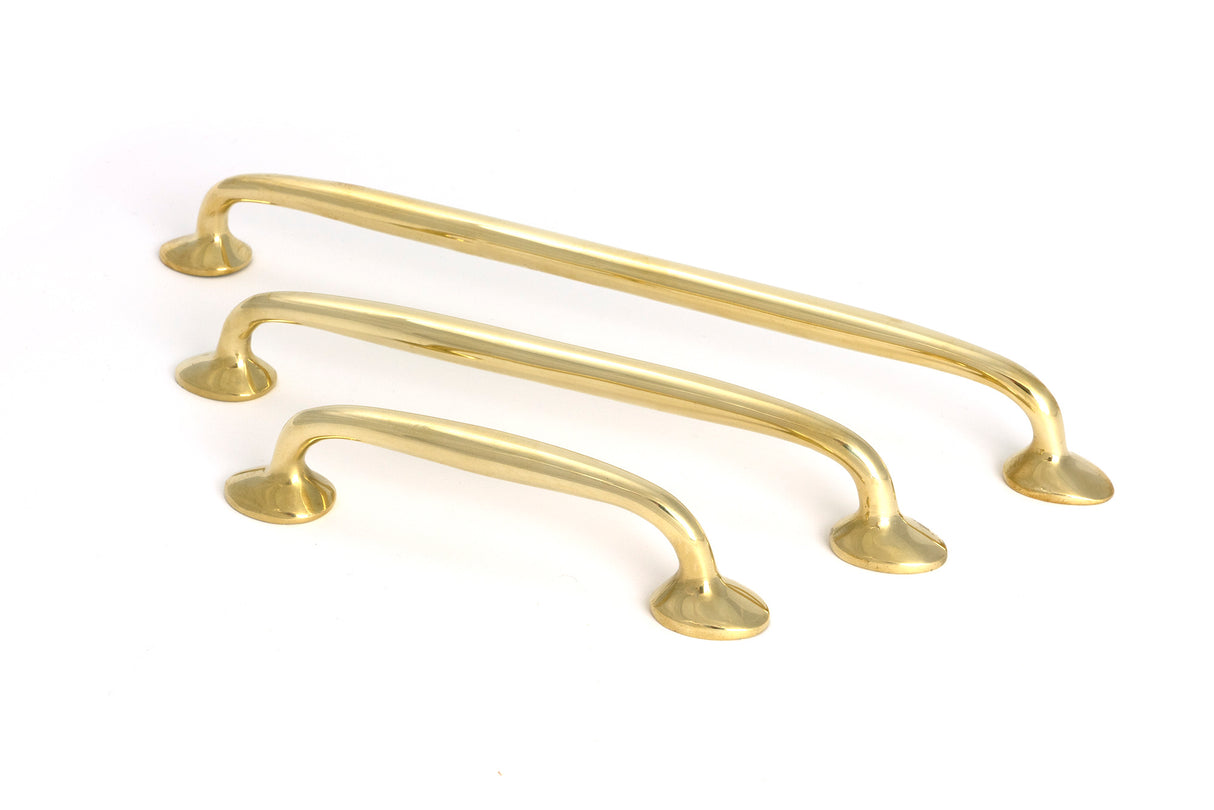 From The Anvil - Polished Brass Moore Pull Handle - Small | Sku. 51253 | Trade Door Handles.